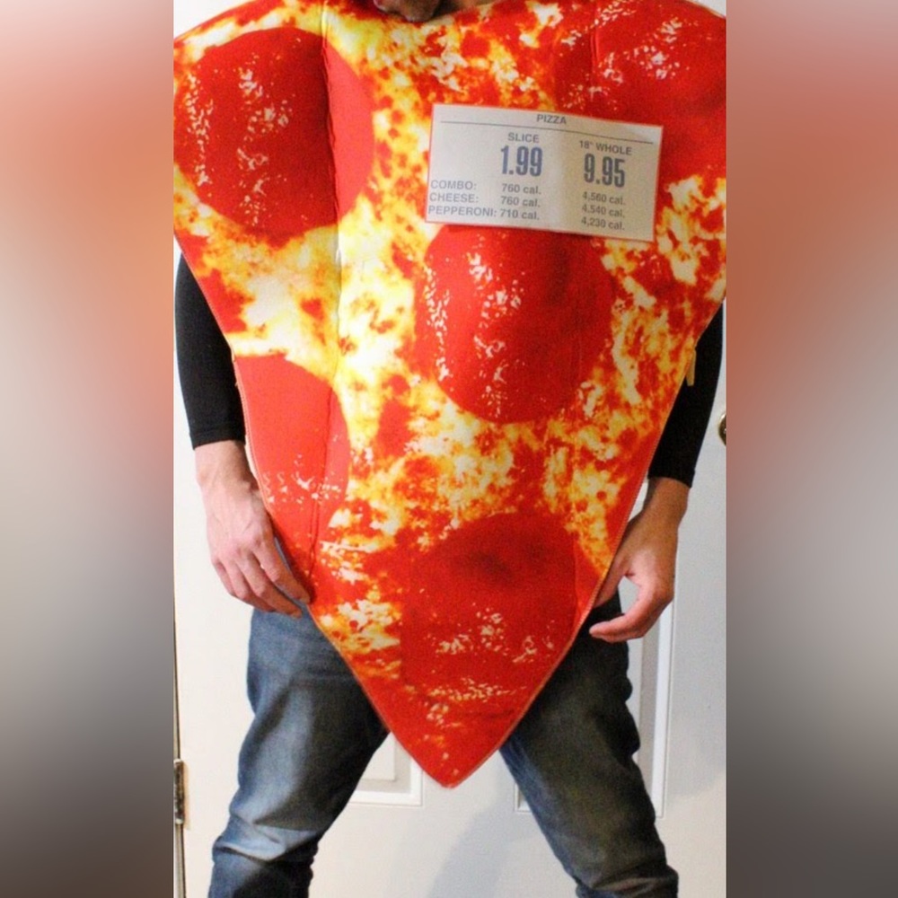Unisex Pizza Costume